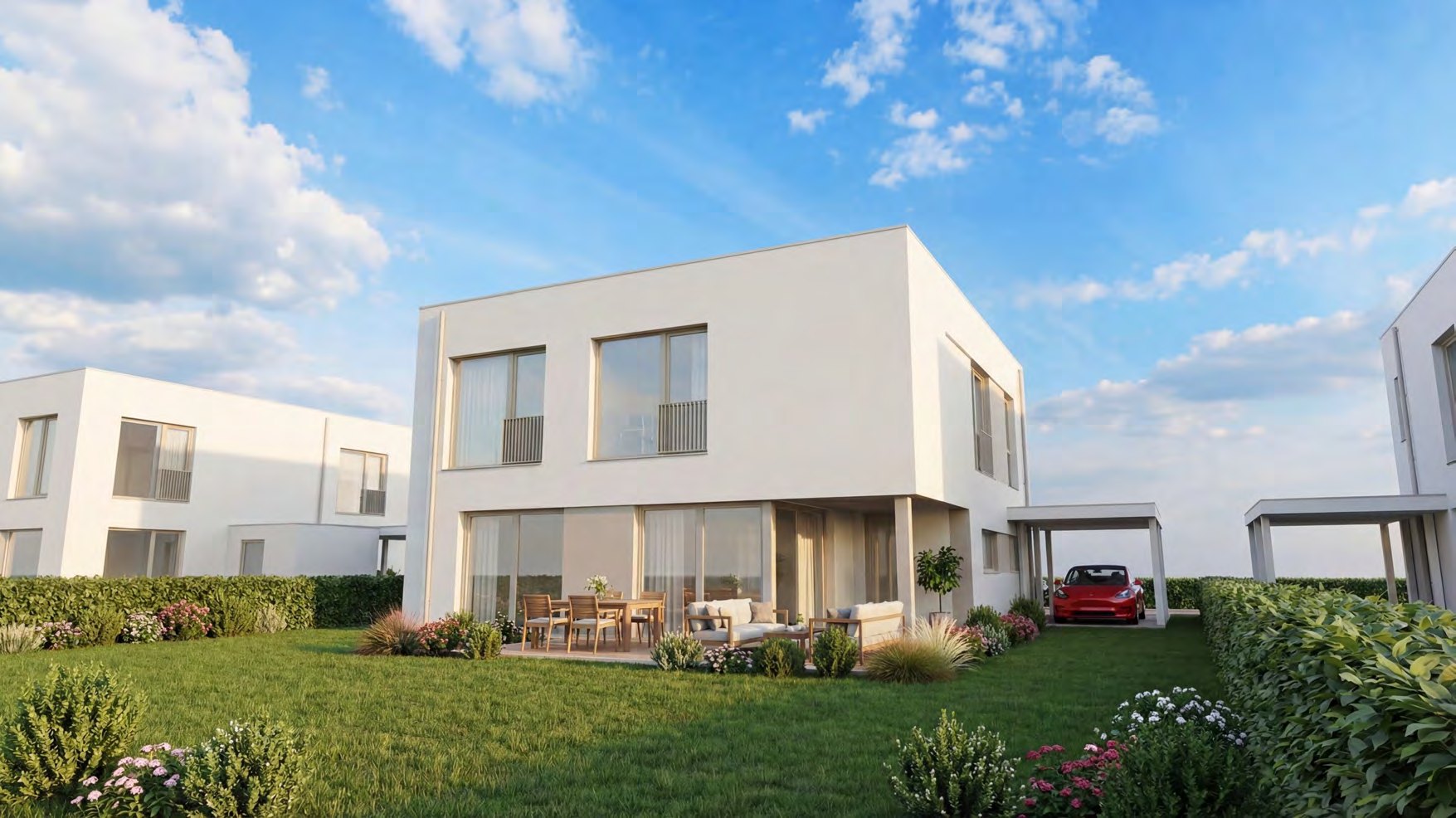 Haus 2 – Gartenansicht